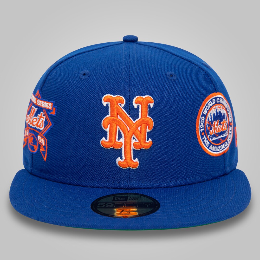 New York Mets MLB Cooperstown Blue 59FIFTY Fitted Cap