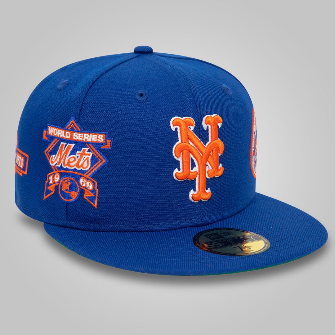 New York Mets MLB Cooperstown Blue 59FIFTY Fitted Cap