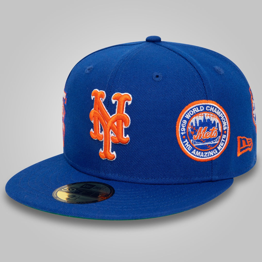 New York Mets MLB Cooperstown Blue 59FIFTY Fitted Cap