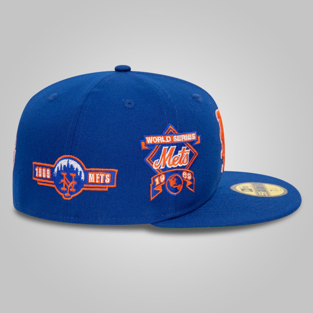 New York Mets MLB Cooperstown Blue 59FIFTY Fitted Cap