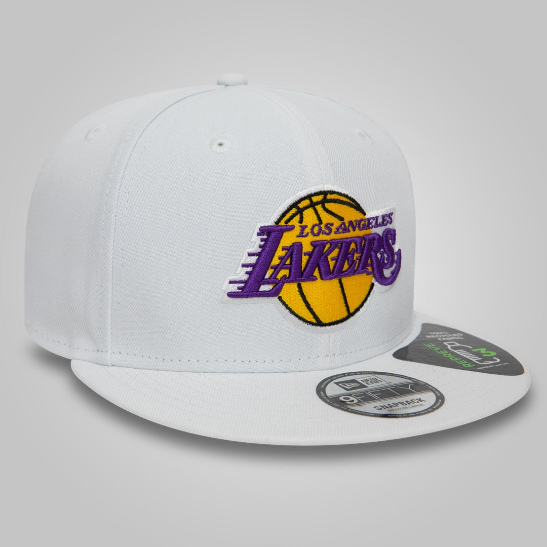 LA Lakers NBA Repreve White 9FIFTY Snapback Cap