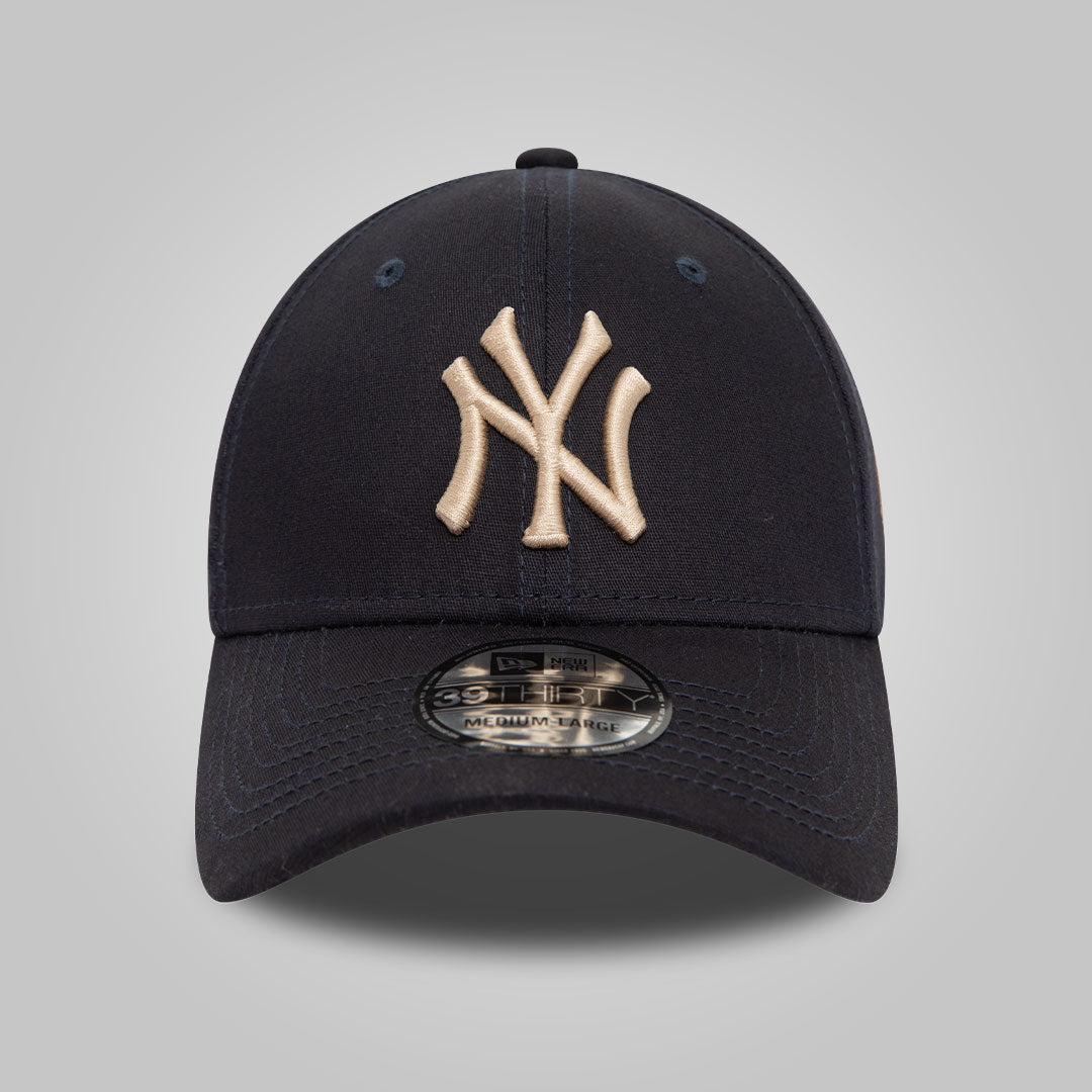 New York Yankees League Essential Navy 39THIRTY Stretch Fit Cap