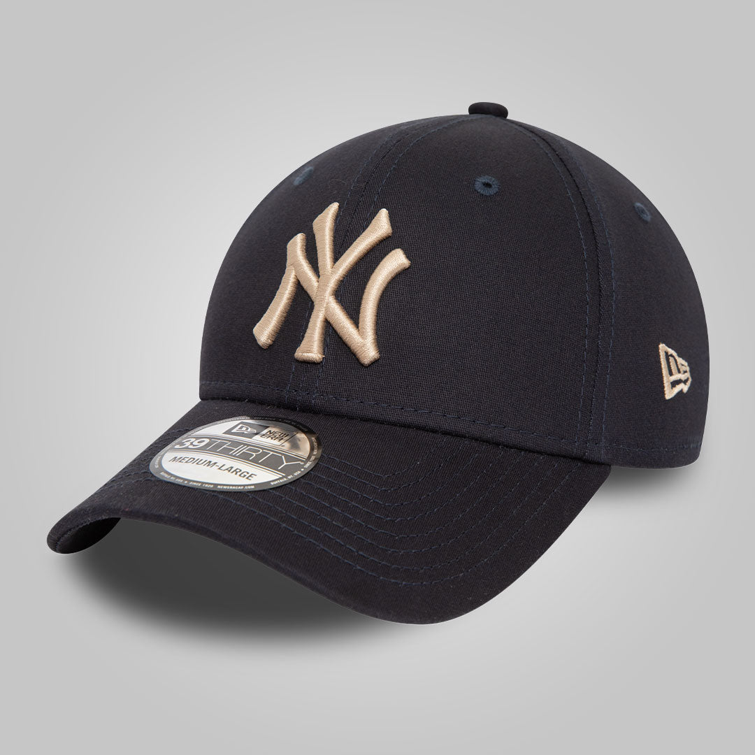 New York Yankees League Essential Navy 39THIRTY Stretch Fit Cap