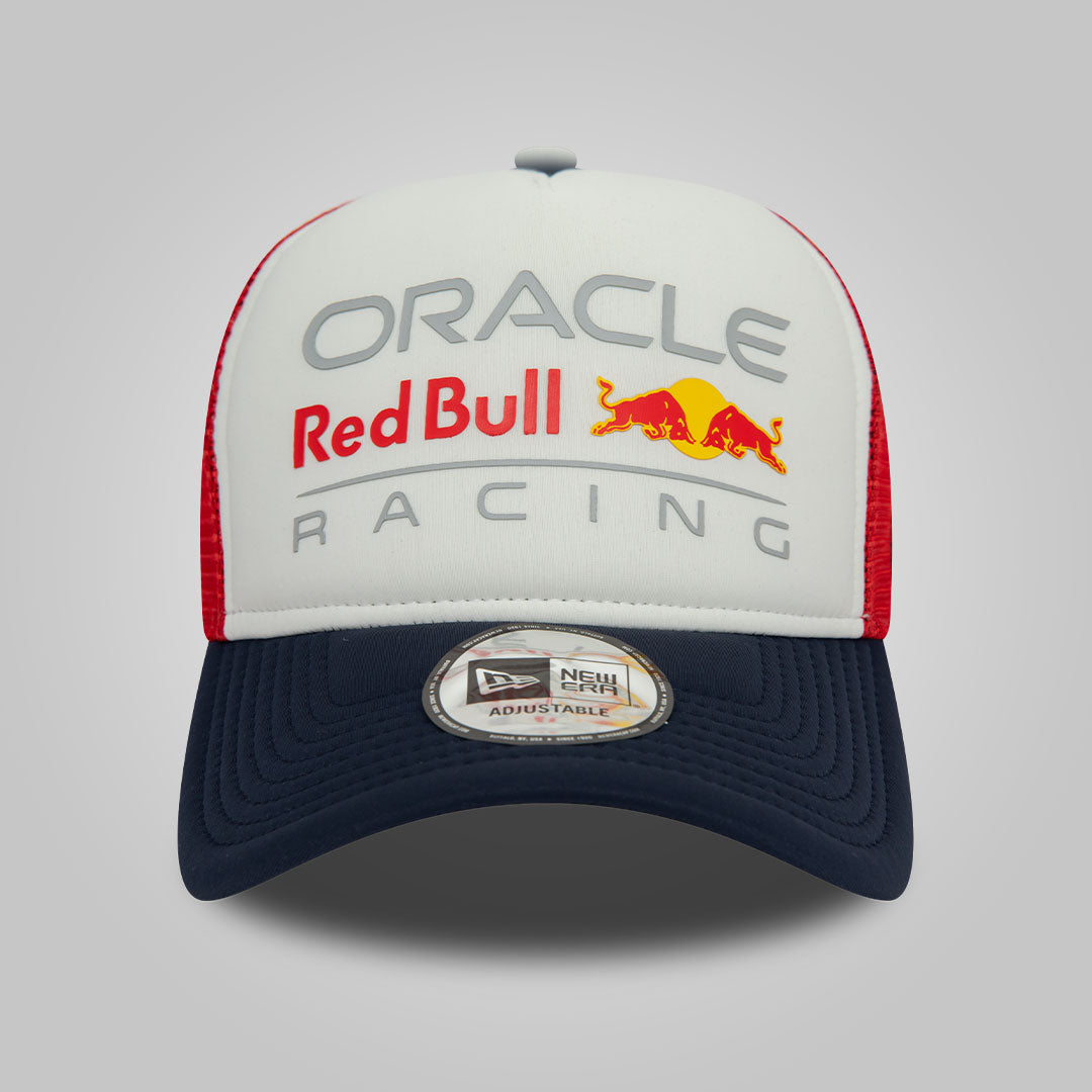 Red Bull Racing Colour Block Red E-Frame Trucker Cap