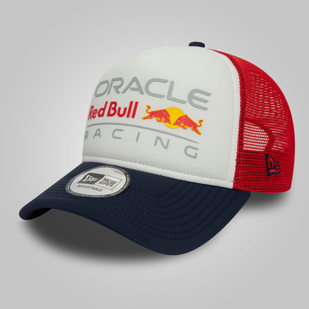 Red Bull Racing Colour Block Red E-Frame Trucker Cap