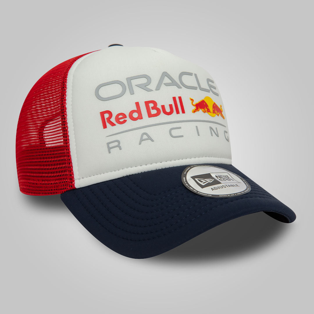 Red Bull Racing Colour Block Red E-Frame Trucker Cap