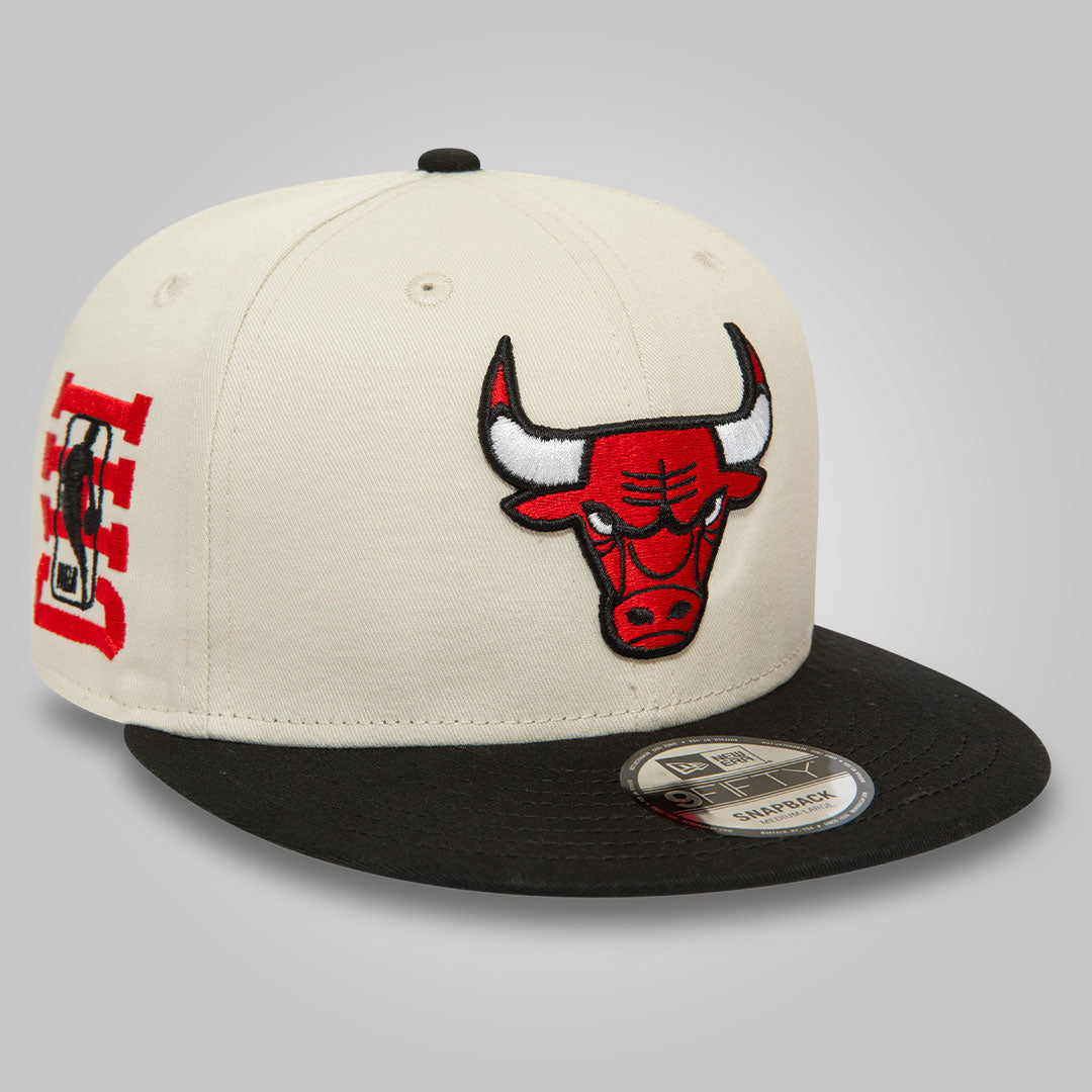 Chicago Bulls NBA Logo Stone 9FIFTY Snapback Cap