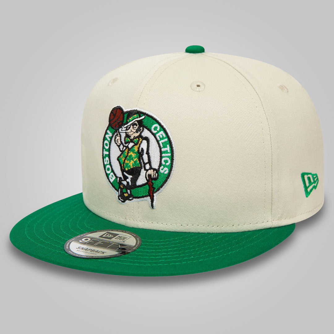 Boston Celtics NBA Logo Stone 9FIFTY Snapback Cap