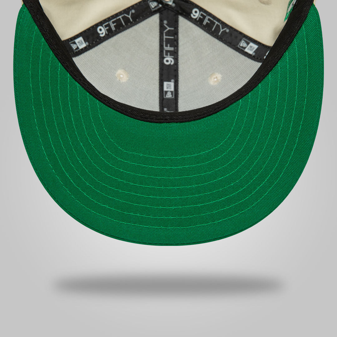 Boston Celtics NBA Logo Stone 9FIFTY Snapback Cap