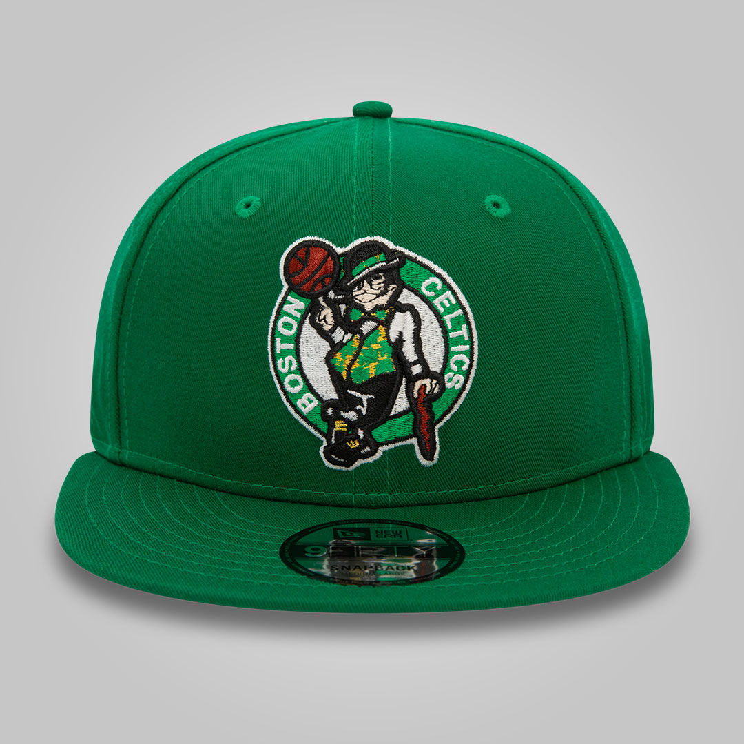 Boston Celtics NBA Rear Logo Green 9FIFTY Snapback Cap