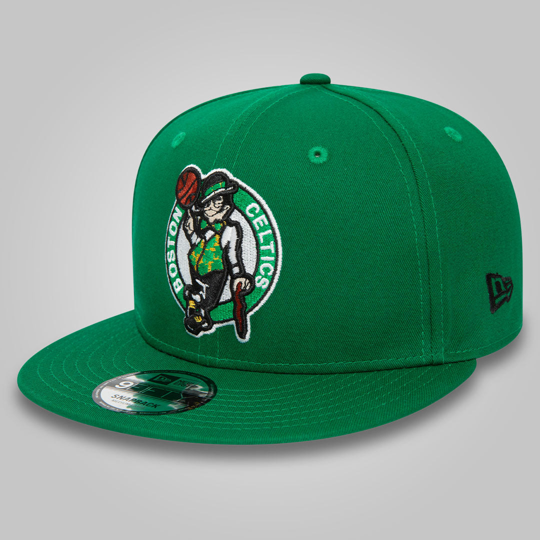 Boston Celtics NBA Rear Logo Green 9FIFTY Snapback Cap