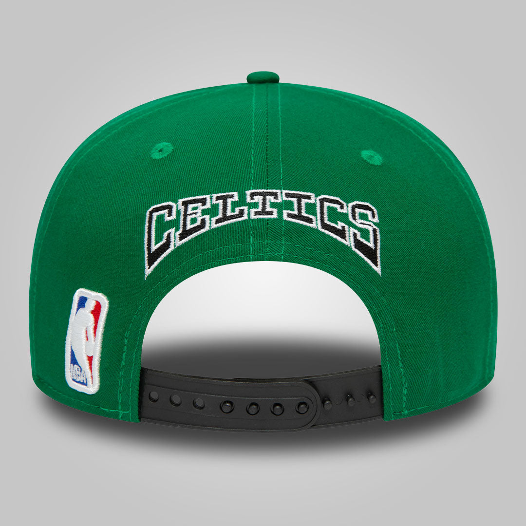 Boston Celtics NBA Rear Logo Green 9FIFTY Snapback Cap