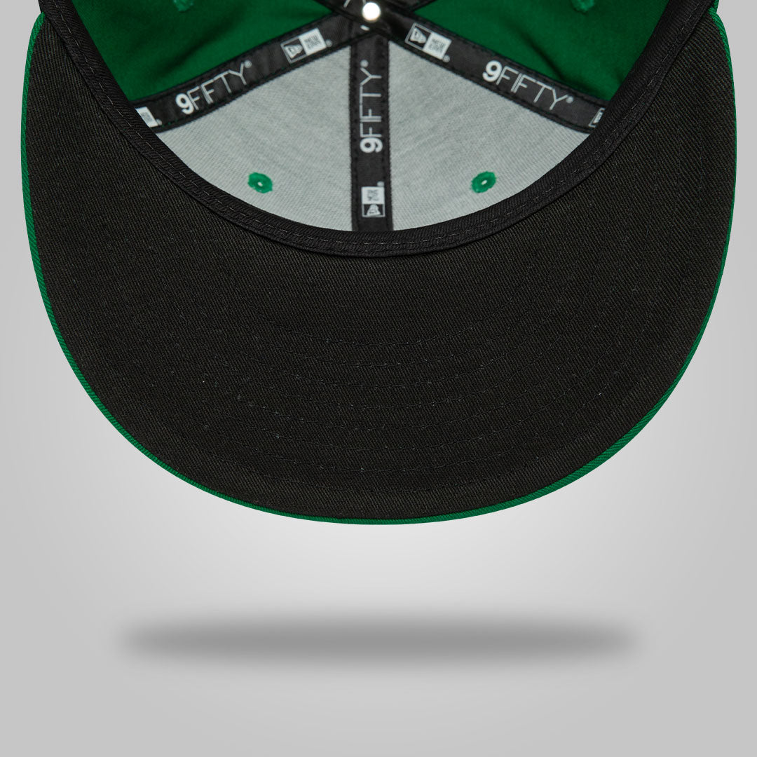 Boston Celtics NBA Rear Logo Green 9FIFTY Snapback Cap