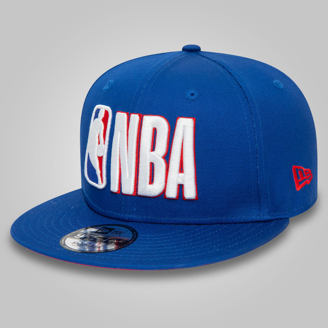 NBA Logo Blue 9FIFTY Snapback Cap