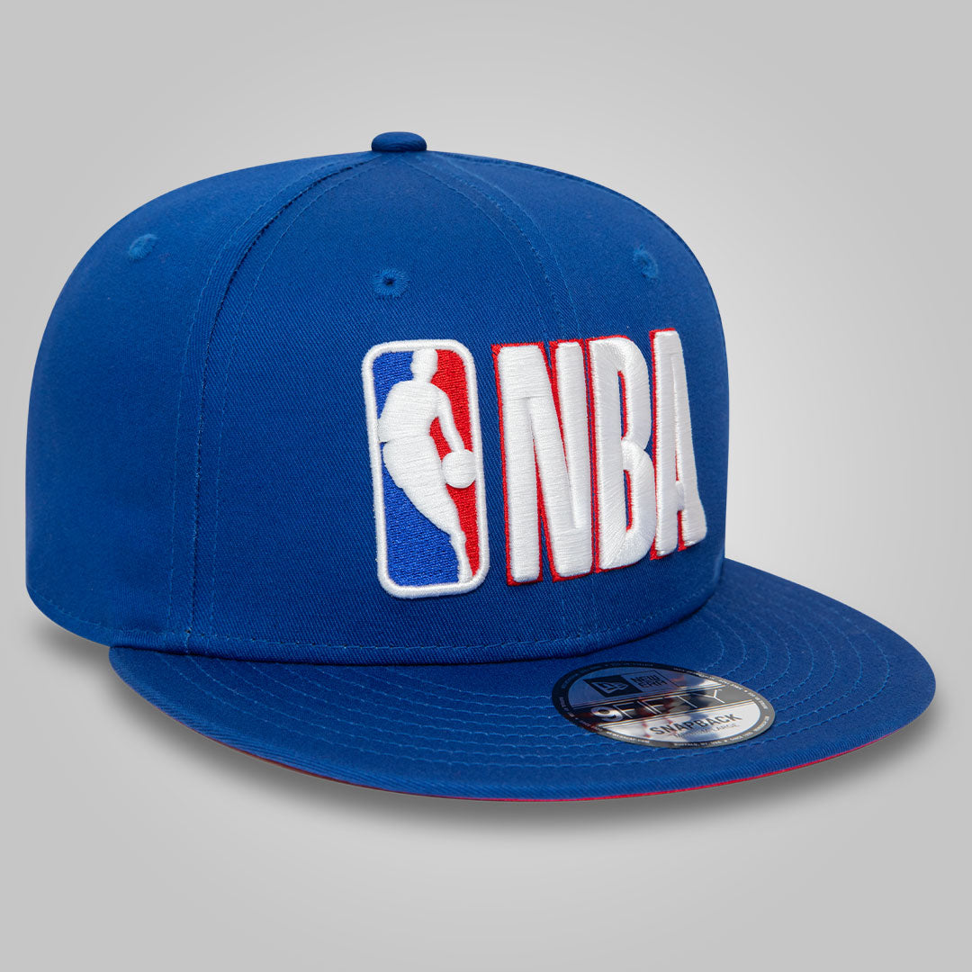 NBA Logo Blue 9FIFTY Snapback Cap