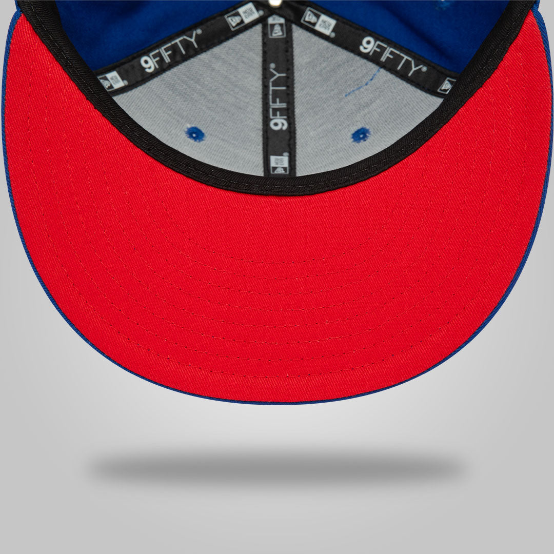 NBA Logo Blue 9FIFTY Snapback Cap