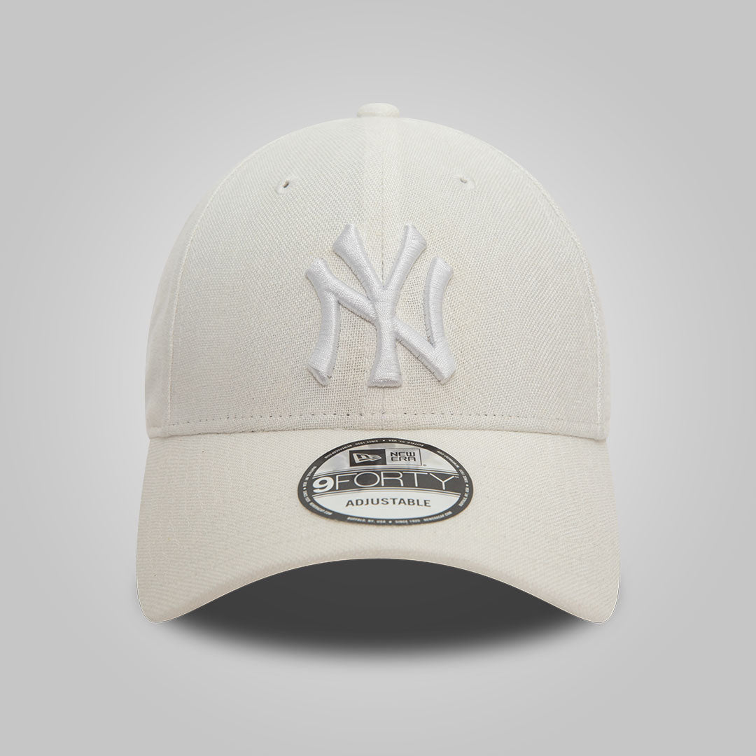 New York Yankees Linen White 9FORTY Adjustable Cap