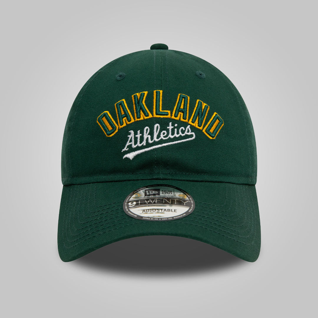 Oakland Athletics MLB Wordmark Dark Green 9TWENTY Adjustable Cap