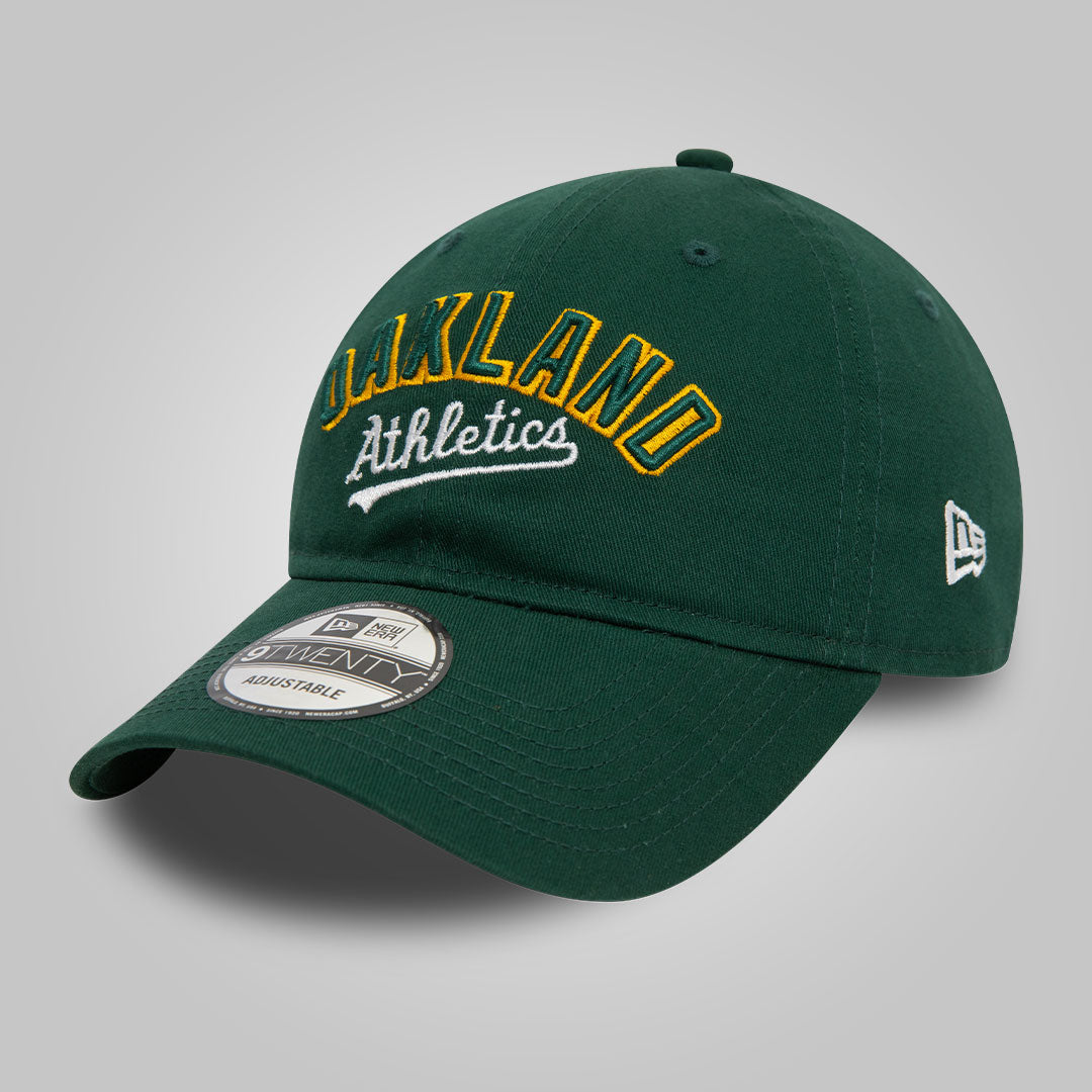 Oakland Athletics MLB Wordmark Dark Green 9TWENTY Adjustable Cap