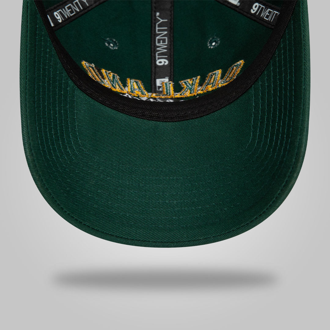 Oakland Athletics MLB Wordmark Dark Green 9TWENTY Adjustable Cap