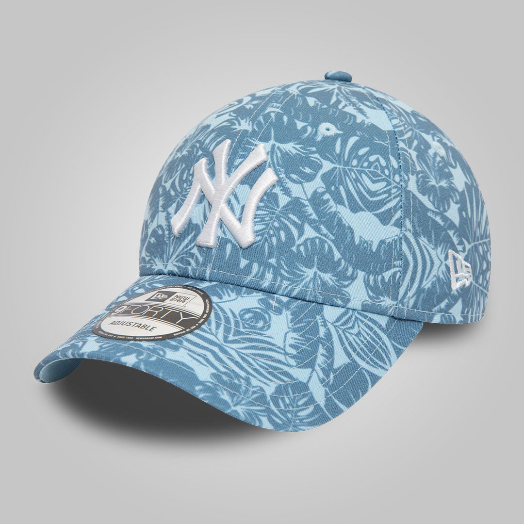 New York Yankees MLB Summer All Over Print Blue 9FORTY Adjustable Cap