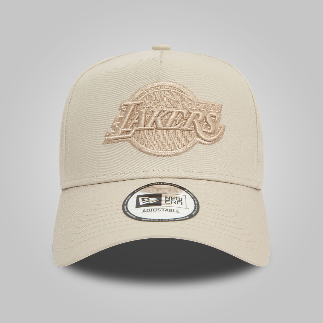 LA Lakers NBA Light Beige 9FORTY E-Frame Cap