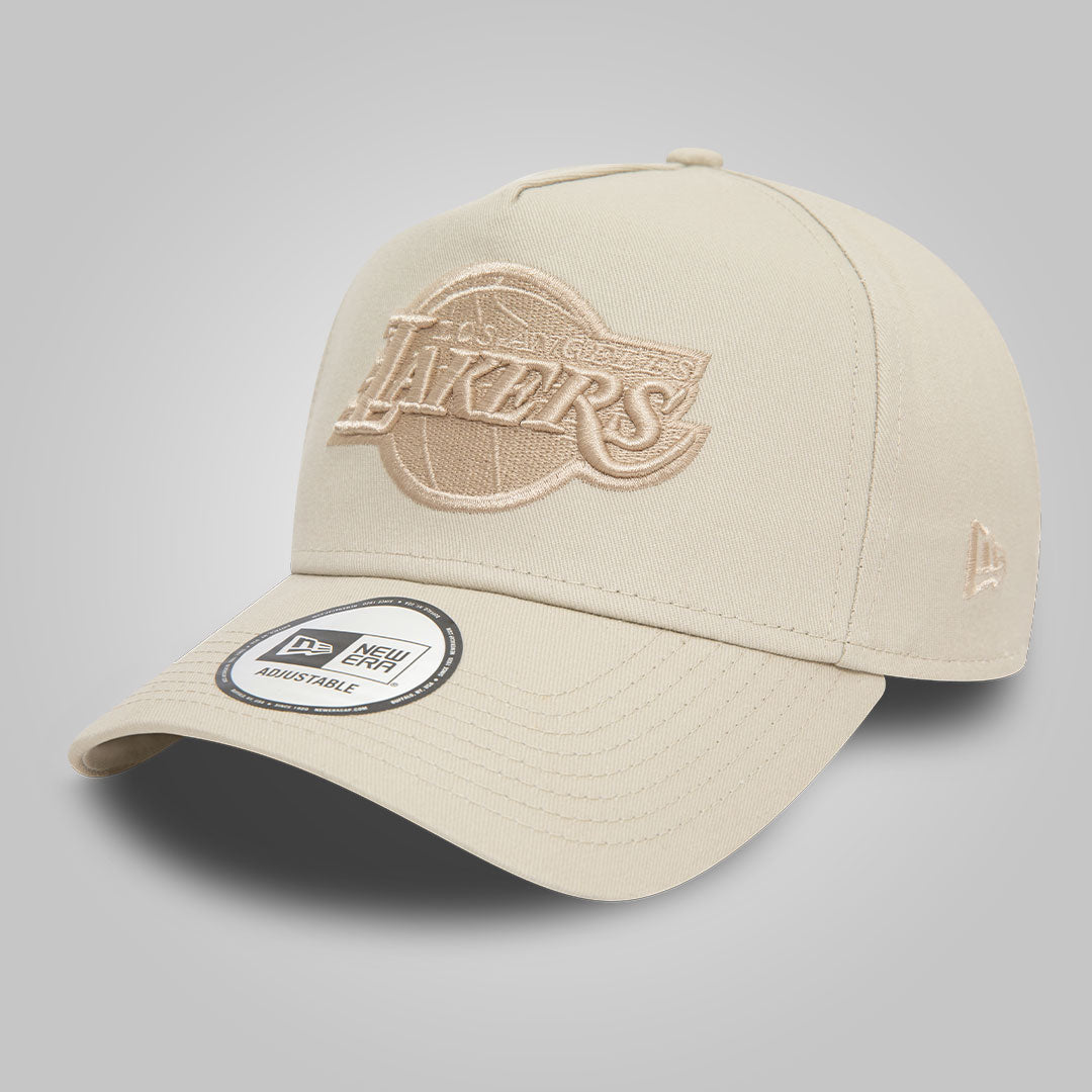 LA Lakers NBA Light Beige 9FORTY E-Frame Cap