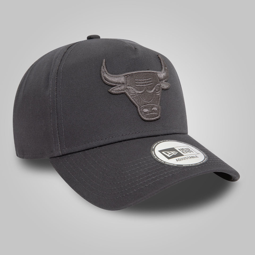 Chicago Bulls NBA Dark Grey 9FORTY E-Frame Cap