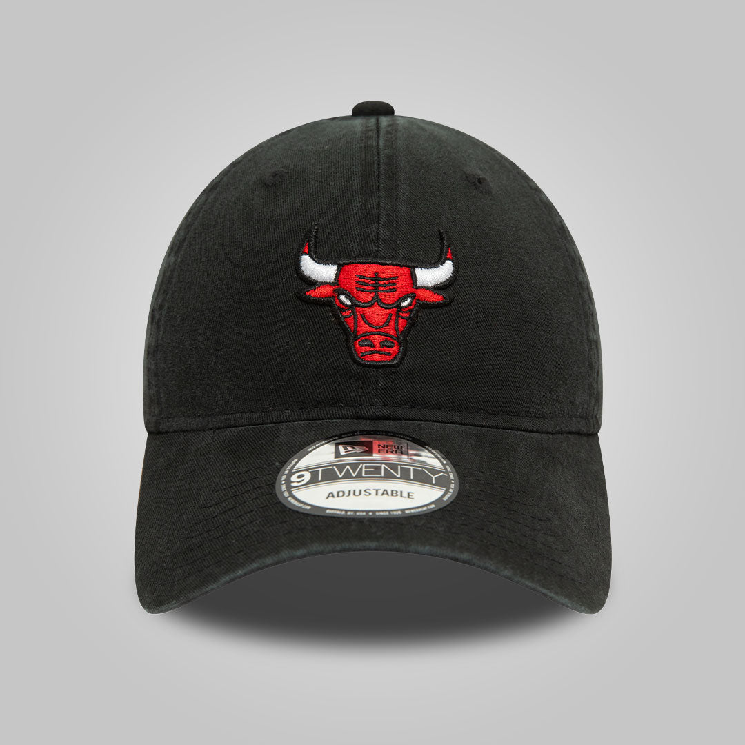 Chicago Bulls NBA Black 9TWENTY Adjustable Cap