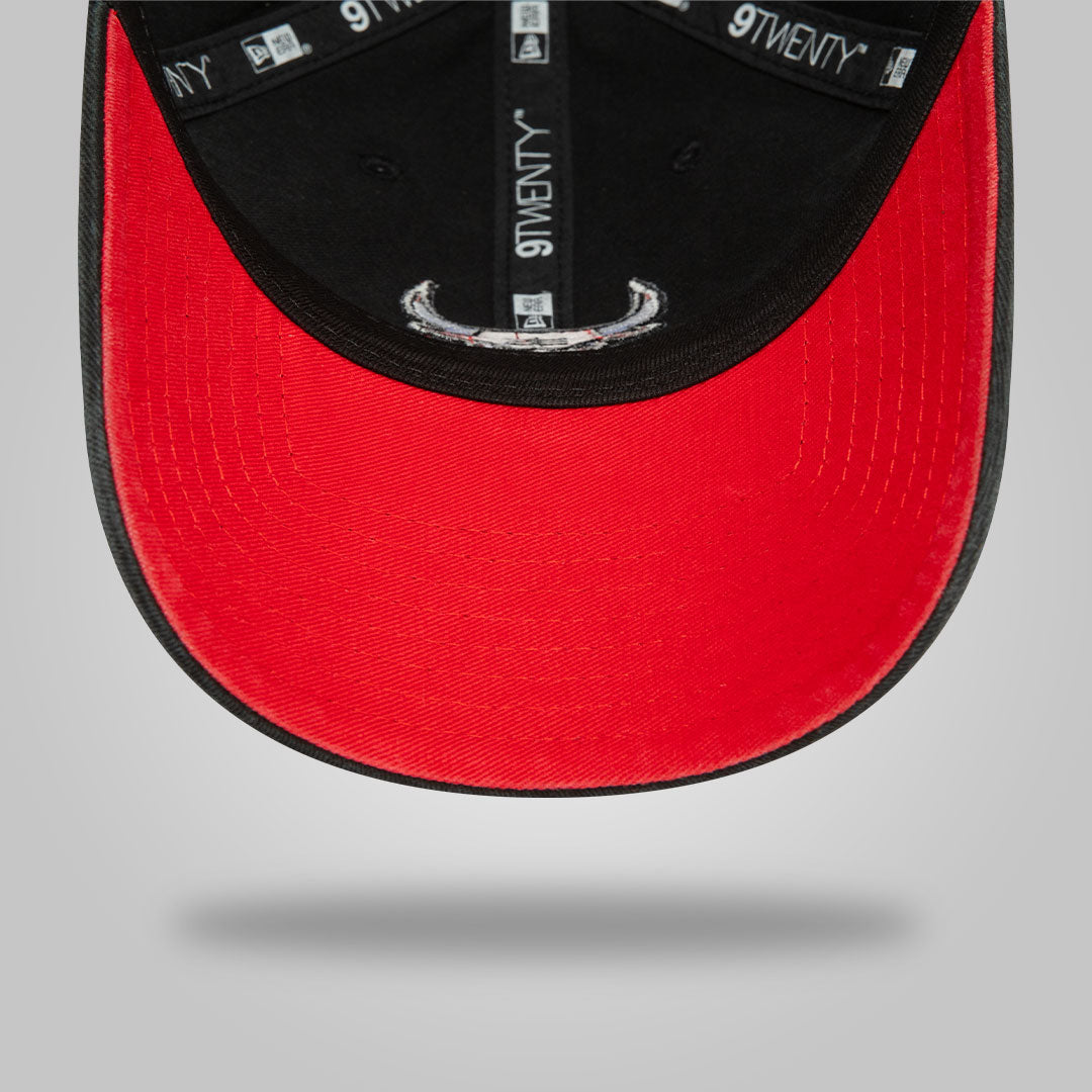 Chicago Bulls NBA Black 9TWENTY Adjustable Cap