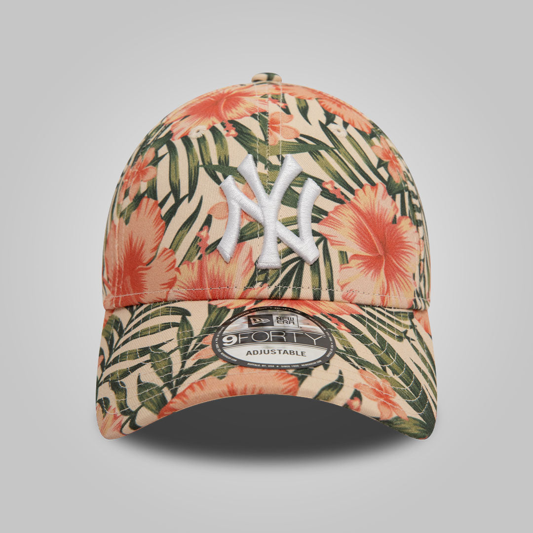 New York Yankees Tropical Light Beige 9FORTY Adjustable Cap