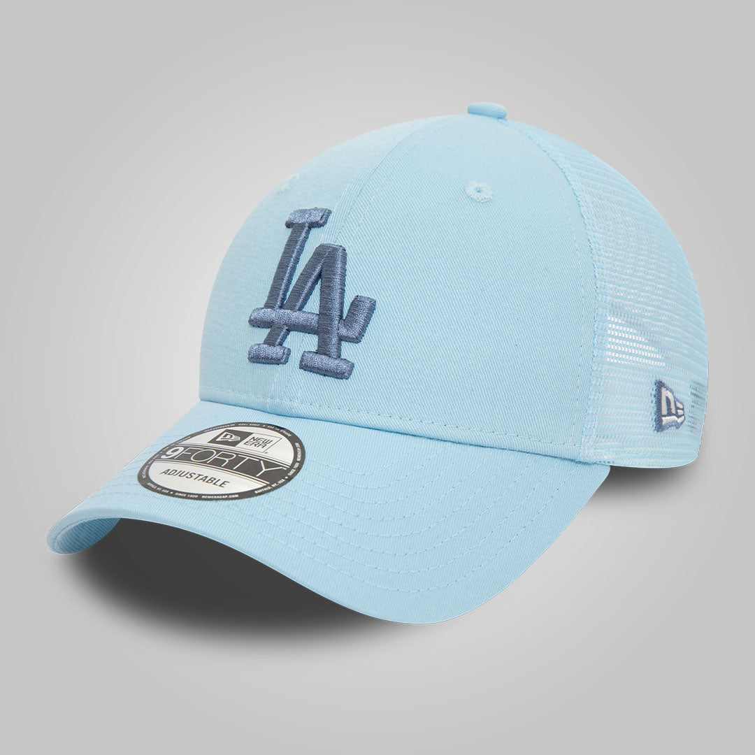 LA Dodgers Home Field Pastel Blue 9FORTY Trucker Cap