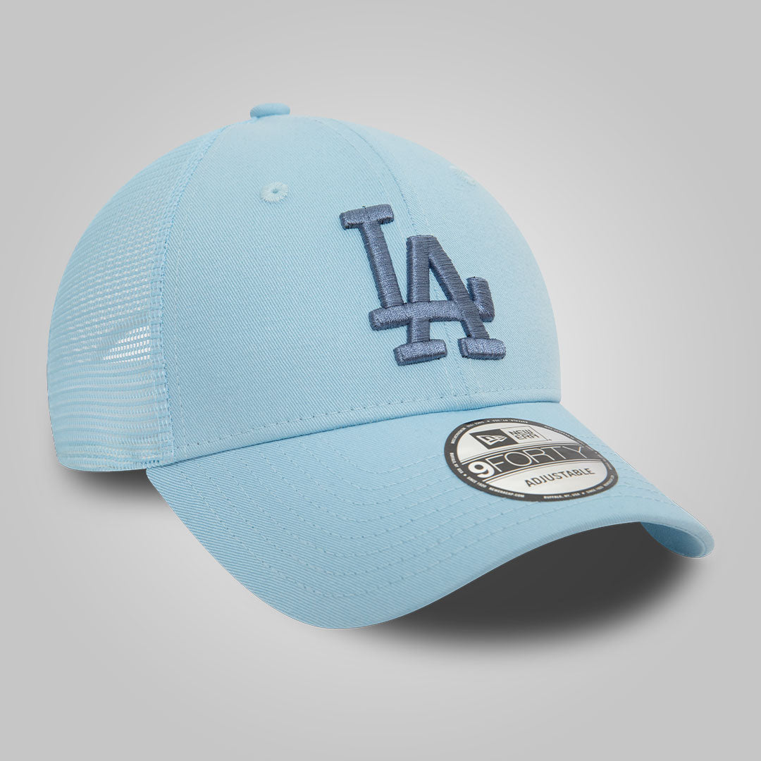 LA Dodgers Home Field Pastel Blue 9FORTY Trucker Cap