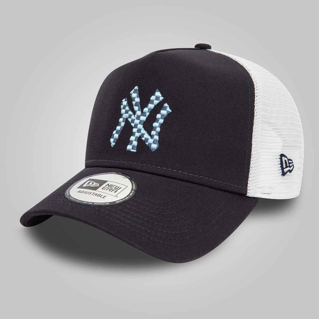 New York Yankees Seasonal Infill Navy A-Frame Trucker Cap