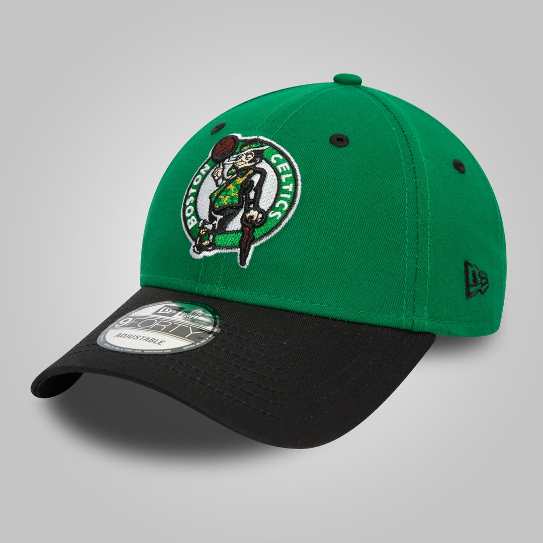 Boston Celtics NBA Side Patch Green 9FORTY Adjustable Cap