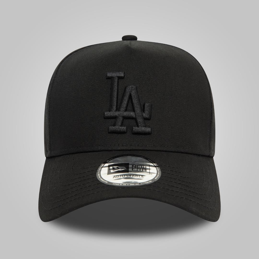 LA Dodgers Monochrome Black 9FORTY E-Frame Adjustable Cap