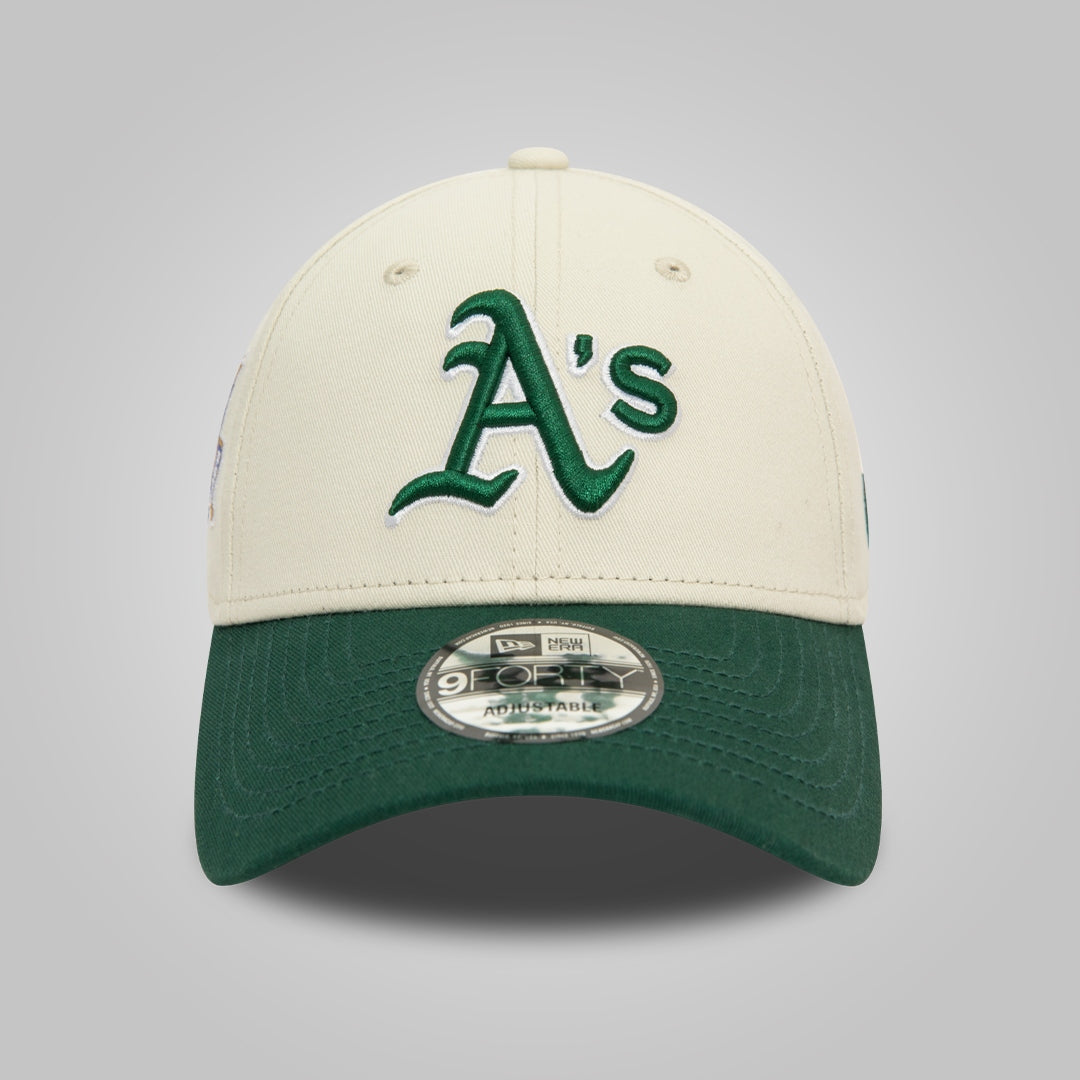 Oakland Athletics World Series Dark Green 9FORTY Adjustable Cap