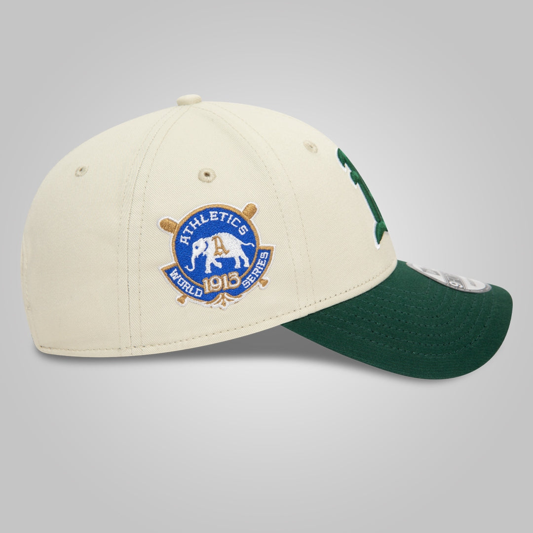 Oakland Athletics World Series Dark Green 9FORTY Adjustable Cap