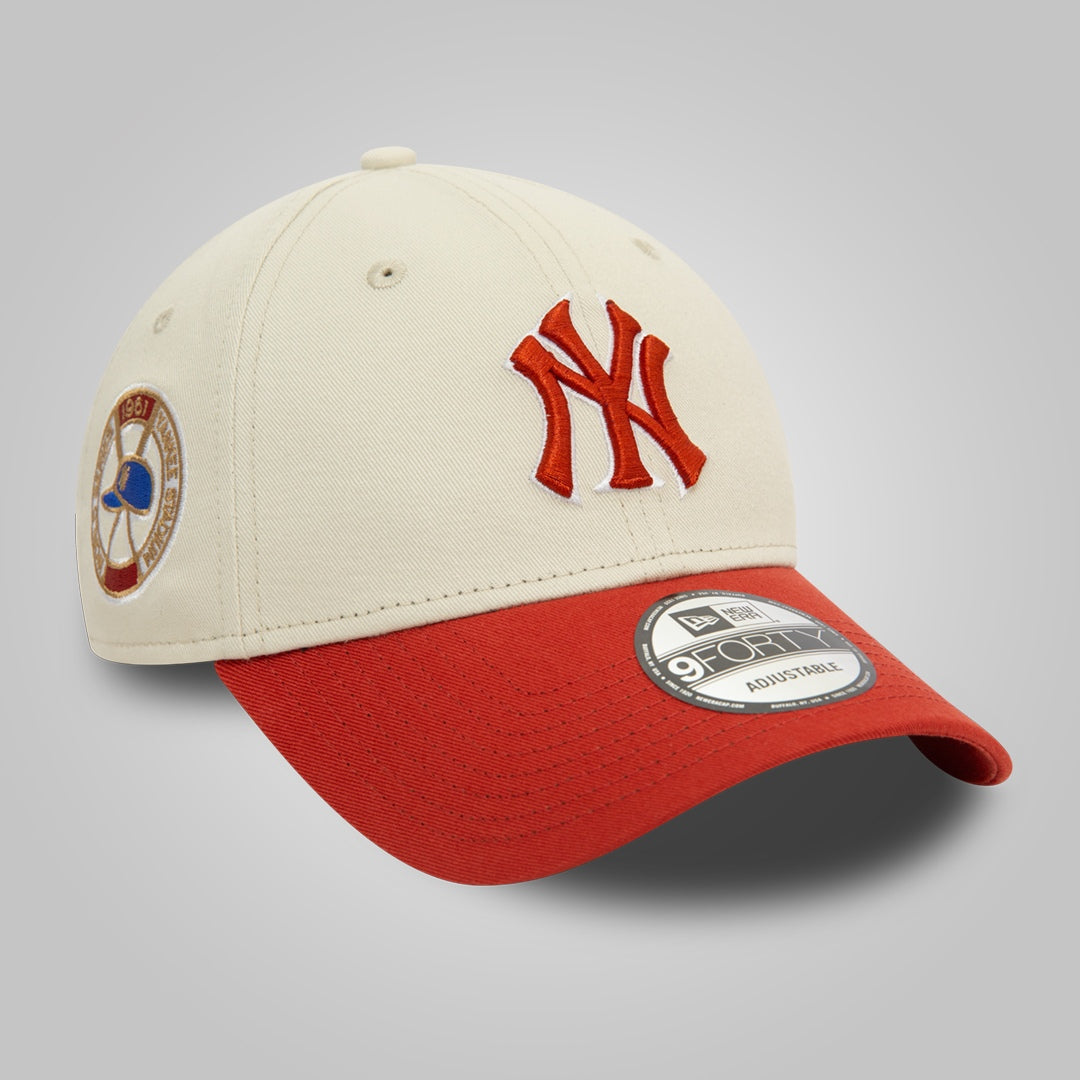 New York Yankees World Series Red 9FORTY Adjustable Cap