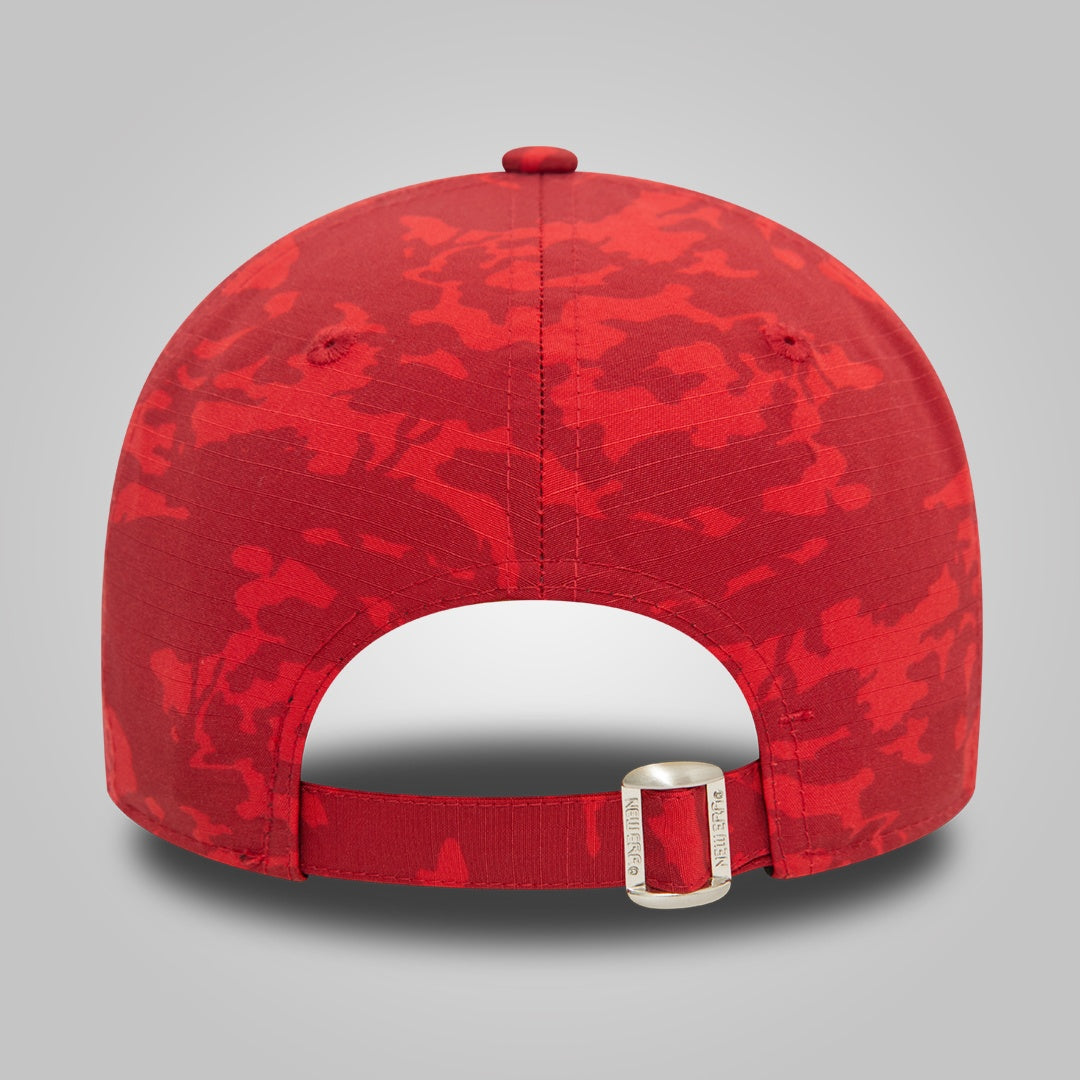 Chicago Bulls Tonal Camo All Over Print Red 9FORTY Adjustable Cap