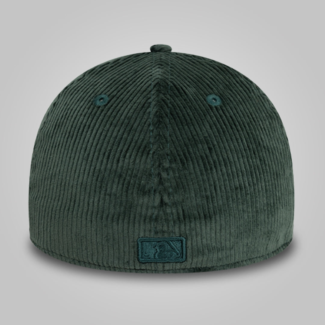 New York Yankees Cord Dark Green 39THIRTY Stretch Fit Cap