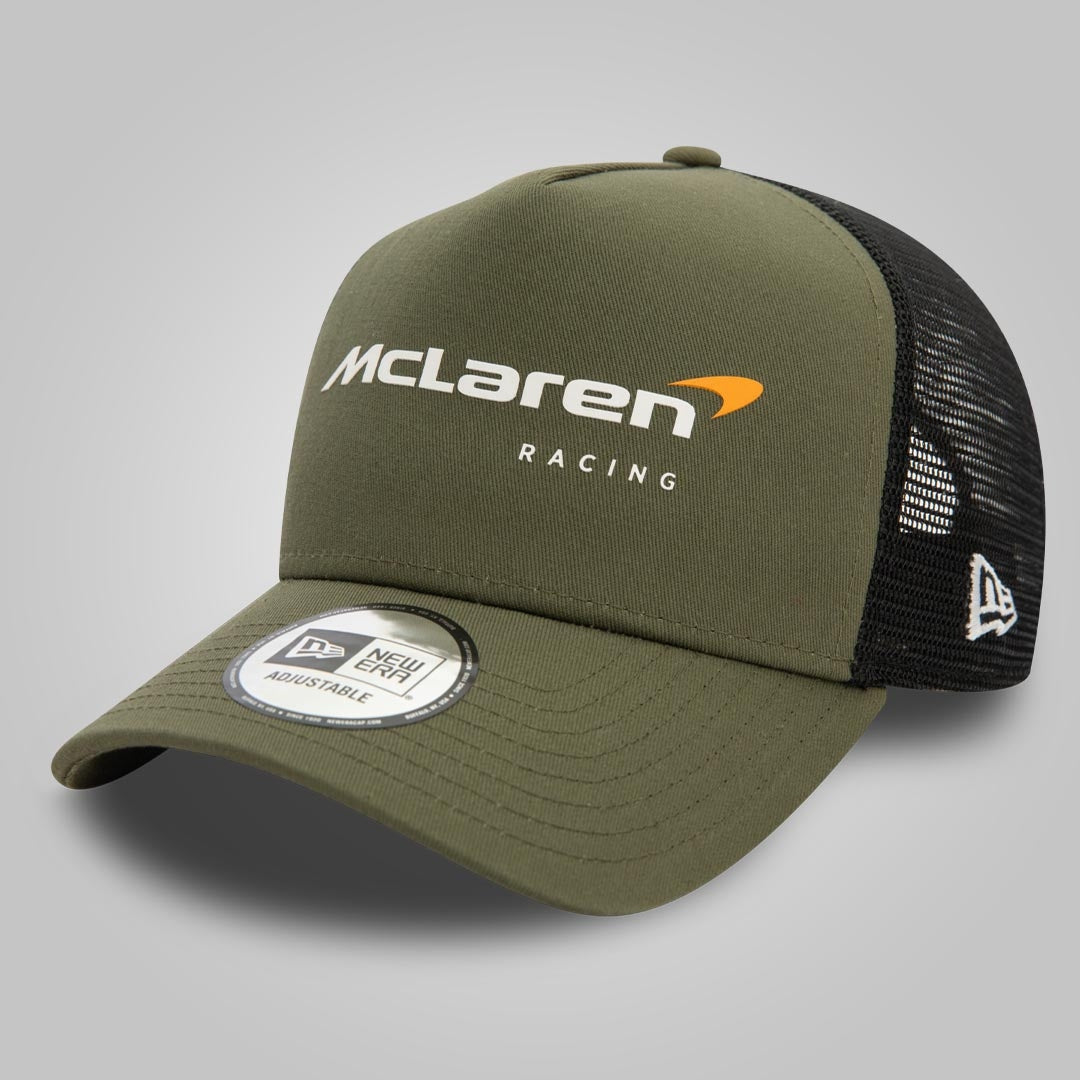 McLaren Racing Seasonal Green 9FORTY E-Frame Adjustable Trucker Cap