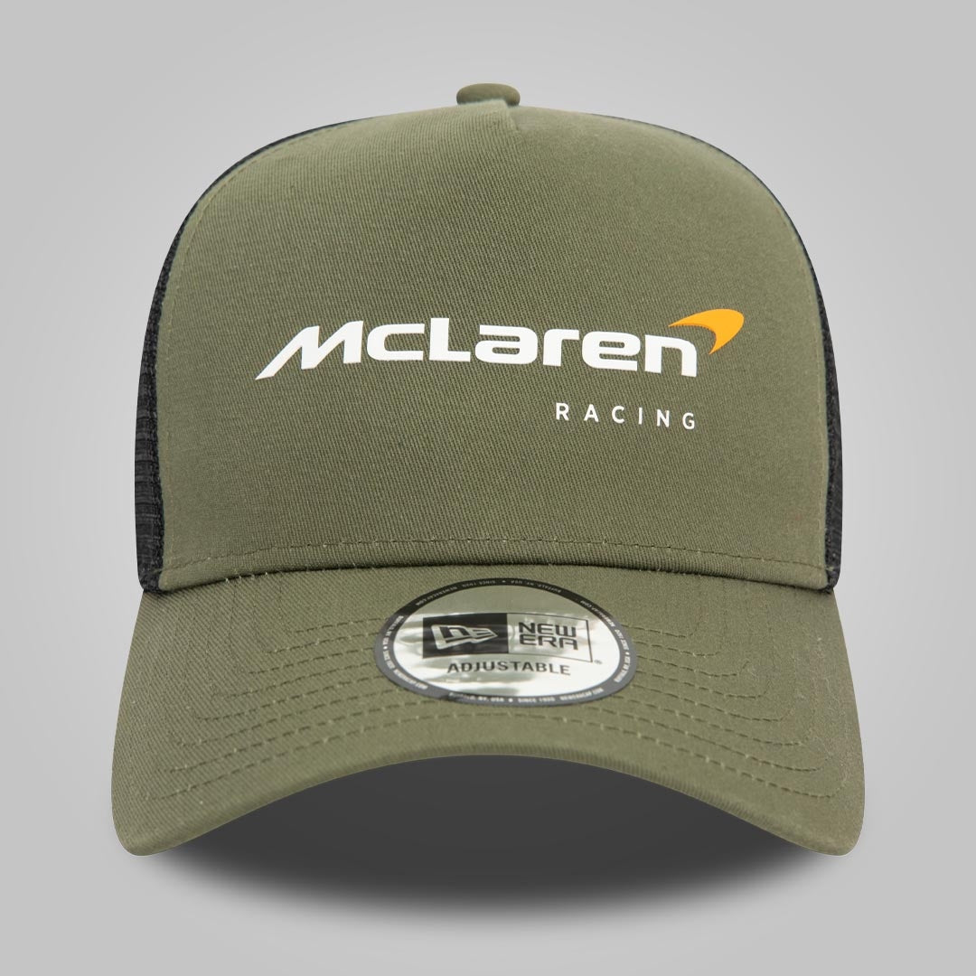 McLaren Racing Seasonal Green 9FORTY E-Frame Adjustable Trucker Cap