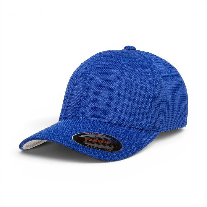 Flexfit: Blue Cool & Pique Mesh Stretch Fit Cap