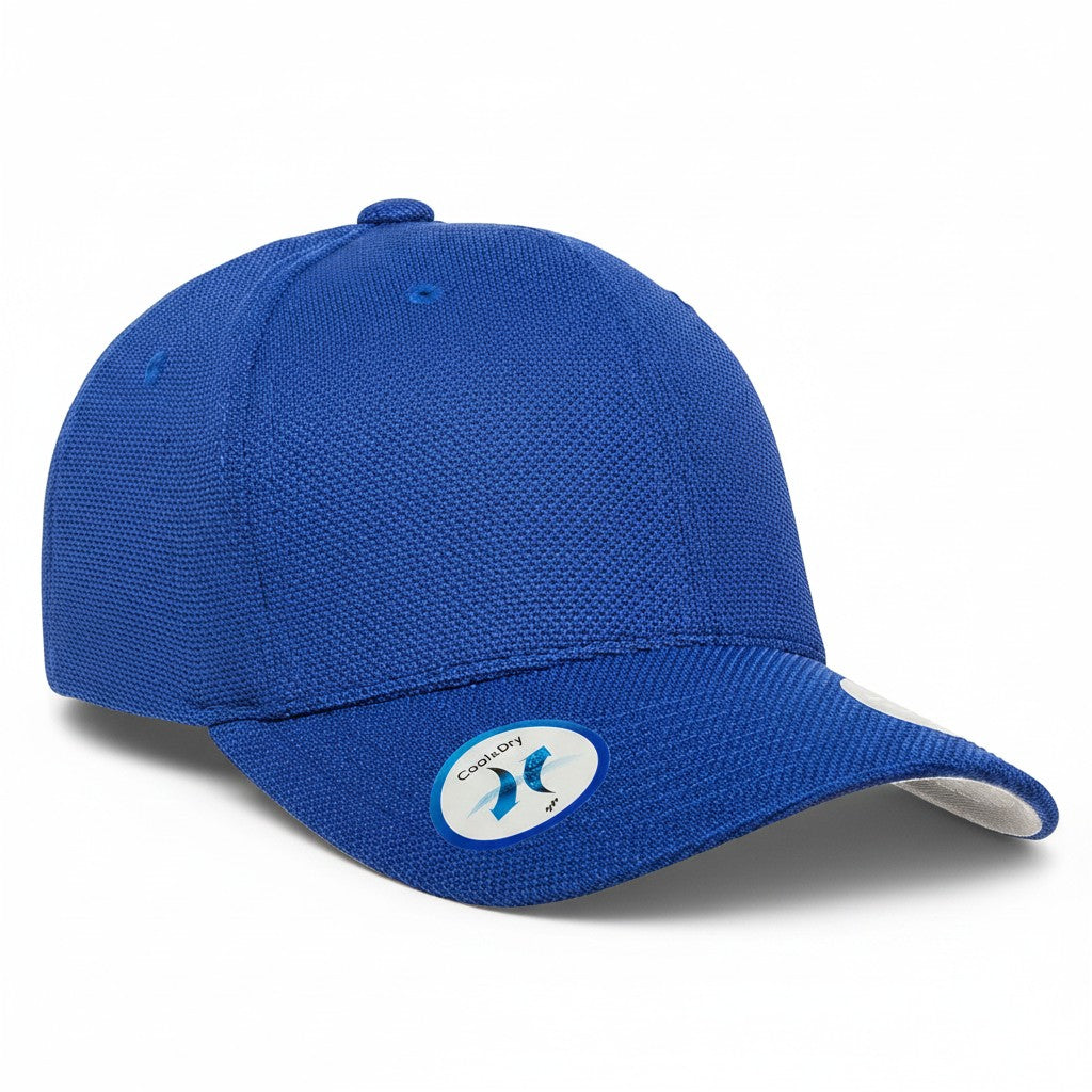 Flexfit: Blue Cool & Pique Mesh Stretch Fit Cap