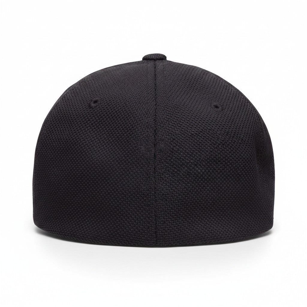 Flexfit: Black Cool & Pique Mesh Stretch Fit Cap