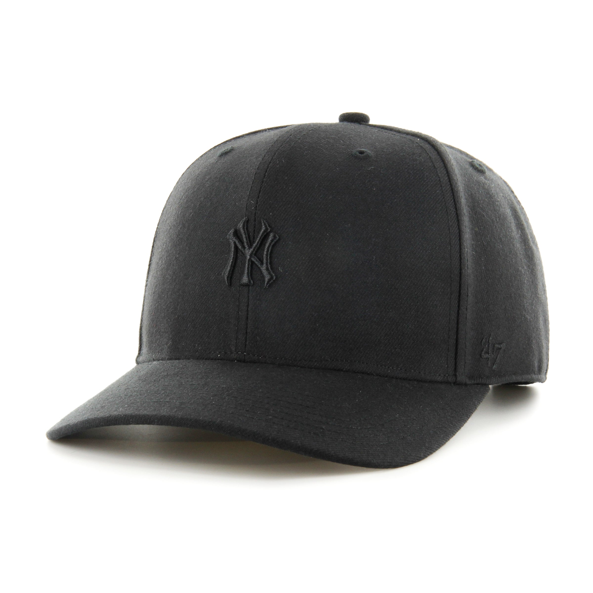 New York Yankees Base Runner 47 MVP DP Black Cap