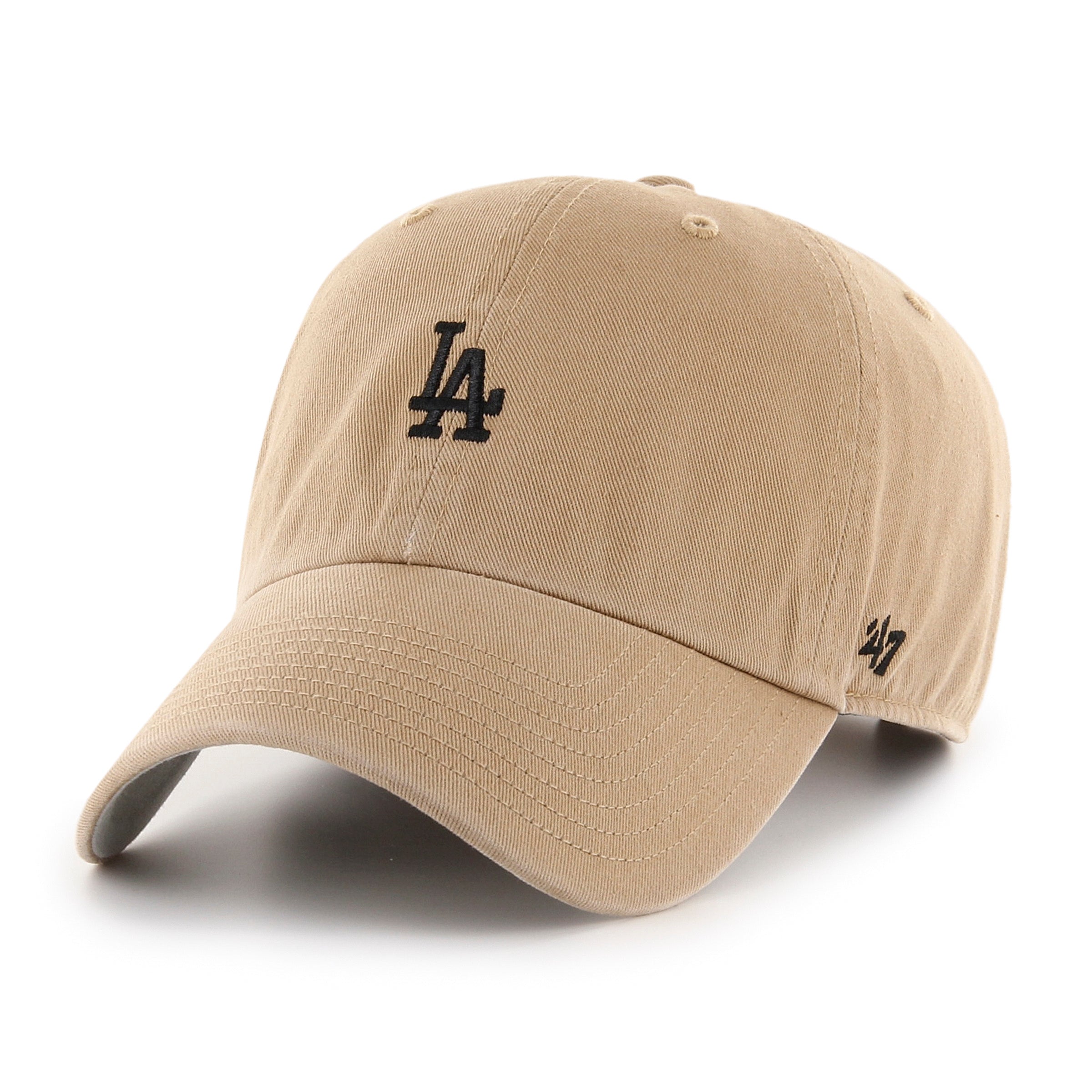 Los Angeles Dodgers BASE RUNNER '47 Clean Up Khaki Cap