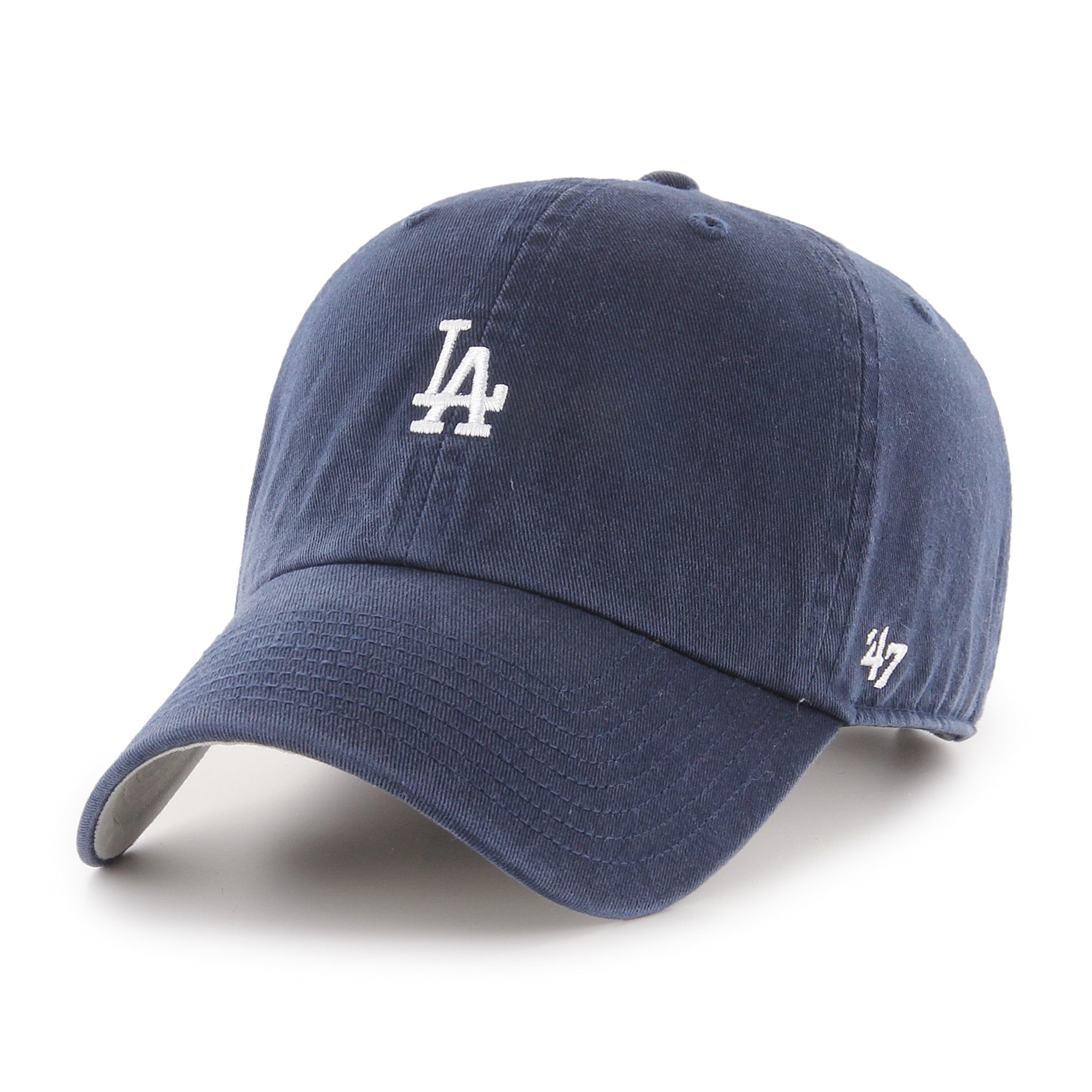 Los Angeles Dodgers BASE RUNNER '47 Clean Up Navy Cap