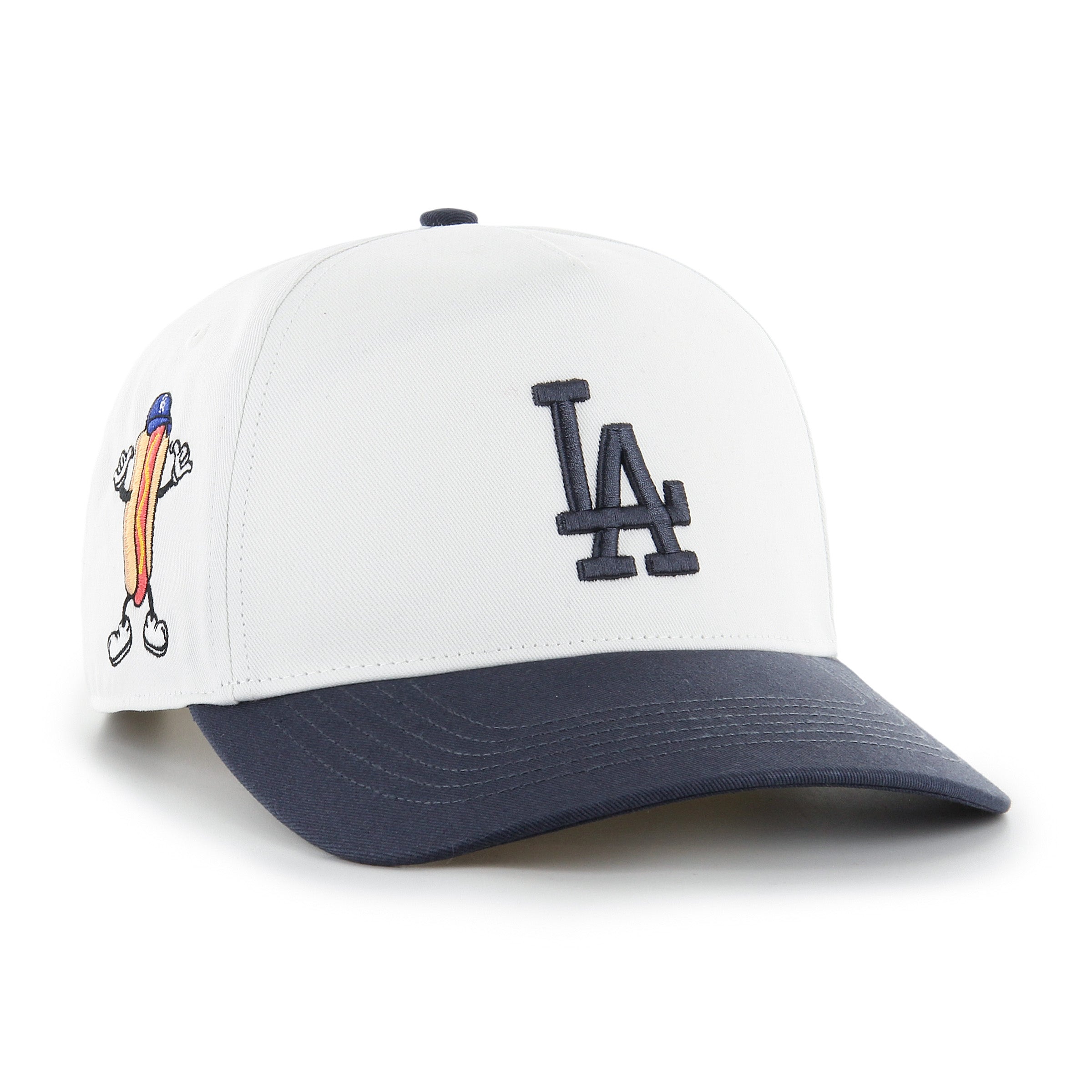 Los Angeles Dodgers White Cartoon Icon '47 Hitch White Cap